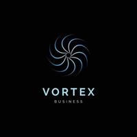 Vortex Icon Logo Design Template vector