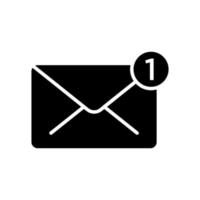 plantillas de diseño de vectores de iconos de correo aisladas en fondo blanco