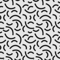 abstract line seamless pattern isolated on grey background. vector