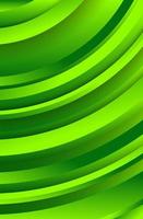 Geometric green background with abstract circles shapes vector