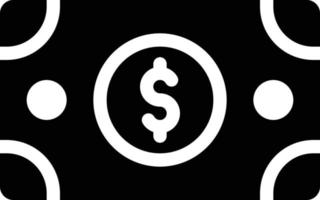Ilustración de vector de efectivo en dólares en un fondo. Símbolos de calidad premium. Iconos vectoriales para concepto y diseño gráfico.