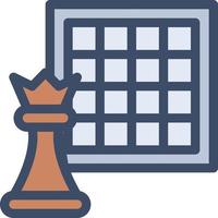 chess vector illustration on a background.Premium quality symbols.vector icons for concept and graphic design.