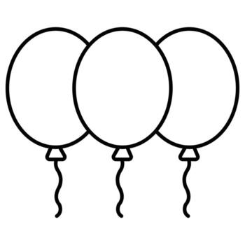 Balloon which can easily modify or edit vector