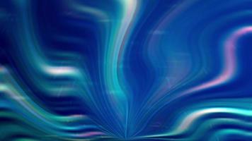 abstrait bleu avec des lignes ondulées multicolores video