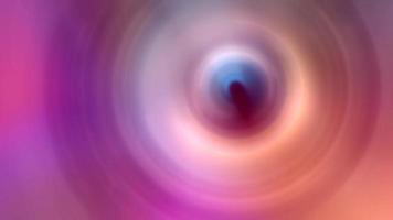 Abstract gradient radial multicolored background video