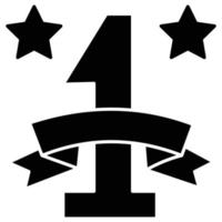 First Position Trophy Which Can Easily Modify Or Edit vector