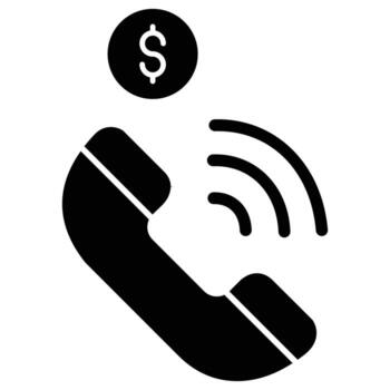 Business Call Which Can Easily Modify Or Edit vector