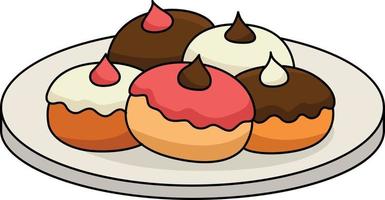 jelly doughnut clipart