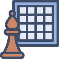 chess vector illustration on a background.Premium quality symbols.vector icons for concept and graphic design.