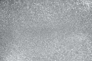 Abstract silver glitter sparkle texture background photo