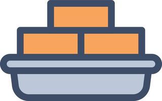 cake vector illustration on a background.Premium quality symbols.vector icons for concept and graphic design.