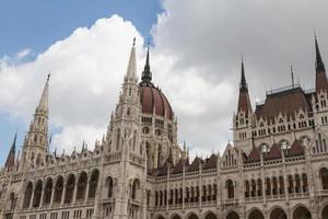 edificio del parlamento de budapest foto