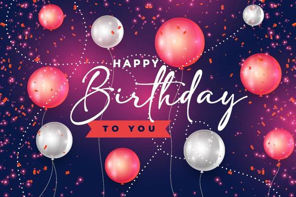 Birthday Background Vector