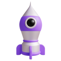 3D Rocket Illustration. Rocket Startup 3D Illustration, for UI Web or Mobile App Design png