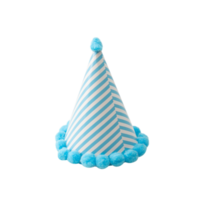 Blue Party Hat cutout, Png file