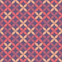 Geometric circle seamless pattern background. Abstract background. Vector seamless pattern illustration.