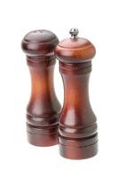 Pepper Mill on white background photo