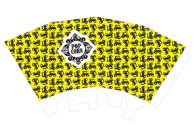 diseño de empaque de palomitas de maíz - tema de patrón de auto png