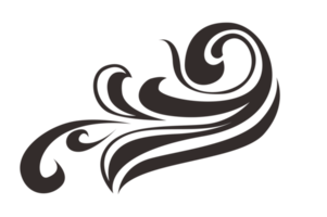 Black Flora Ornament Tattoo png