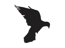 oiseau - silhouette de colombe volante png