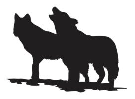 Animal - Wolf Silhouette