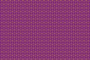 Abstract golden square with purple background, Golden square pattern vector
