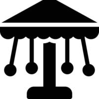 merry go round vector illustration on a background.Premium quality symbols.vector icons for concept and graphic design.