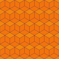 Cube seamless pattern , geometric line design, cube texture. Abstract squares background. Vector illustration