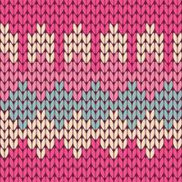 Knitting vector pattern. Colorful texture seamless pattern. Vector seamless background