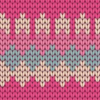 Knitting vector pattern. Colorful texture seamless pattern. Vector seamless background