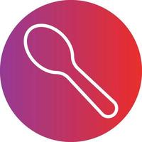 Spoon Icon Style vector