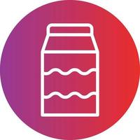 Milk Icon Style vector