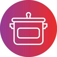 Pot Icon Style vector