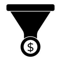 Perfect design icon of sales funnel vector