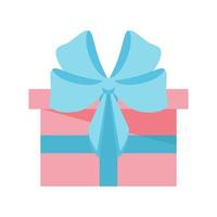 Simple gift box. vector illustration