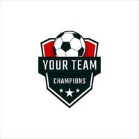 Logo for your football team vector