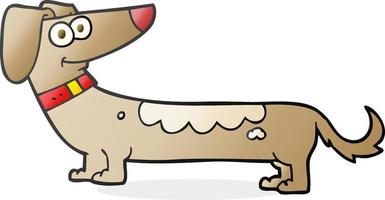 doodle character cartoon dog vector