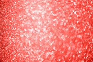 Abstract red glitter sparkle with heart bokeh light for Valentines background photo