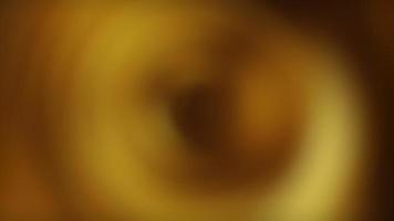 Loop of blurred glow yellow circle abstract background video
