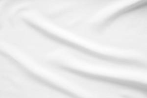 White fabric smooth texture surface background photo