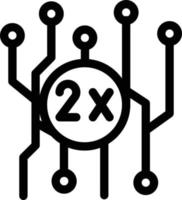 faster chip vector illustration on a background.Premium quality symbols.vector icons for concept and graphic design.