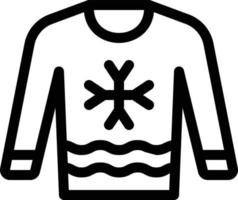 sweater vector illustration on a background.Premium quality symbols.vector icons for concept and graphic design.