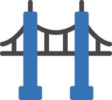 bridge vector illustration on a background.Premium quality symbols.vector icons for concept and graphic design.