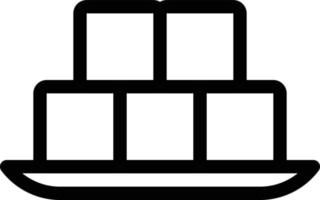 chinese cake vector illustration on a background.Premium quality symbols.vector icons for concept and graphic design.