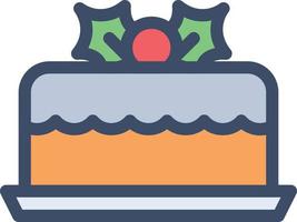 cake vector illustration on a background.Premium quality symbols.vector icons for concept and graphic design.