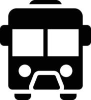 ilustración de vector de autobús en un fondo. símbolos de calidad premium. iconos vectoriales para concepto y diseño gráfico.