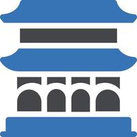 china building vector illustration on a background.Premium quality symbols.vector icons for concept and graphic design.