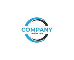 Circle Company Logo Free Vector Template