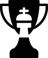 chess trophy vector illustration on a background.Premium quality symbols.vector icons for concept and graphic design.