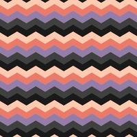 Zig Zag Lines Seamless colorful Halloween Pattern background vector